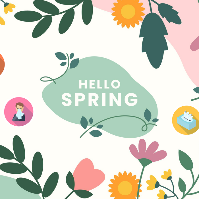 Spring Is In the Air! (and so are allergens.)