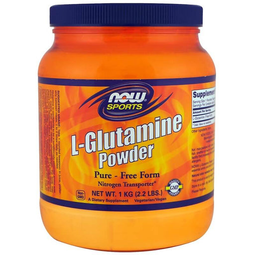 now-foods-sports-l-glutamine-powder-2-2-lbs-1-kg - Supplements-Natural & Organic Vitamins-Essentials4me