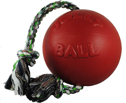 jolly-pets-romp-n-roll-rope-and-ball-dog-toy-6-inches-medium-red - Supplements-Natural & Organic Vitamins-Essentials4me