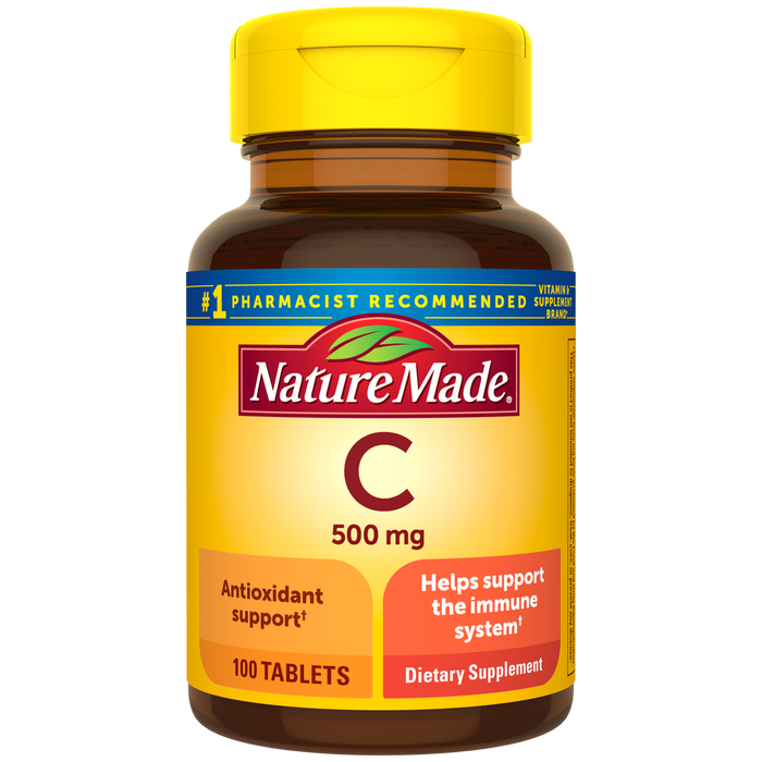 Nature Made Vitamin C 500 mg, 100 Tablets