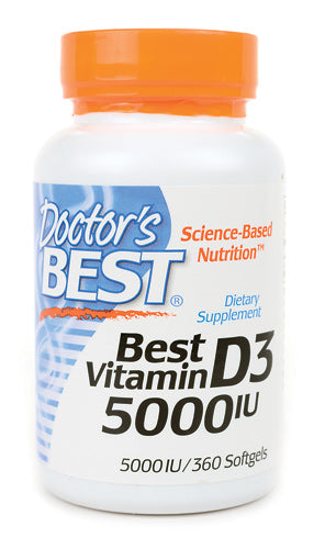 doctors-best-best-vitamin-d3-5000-iu-360-softgels - Supplements-Natural & Organic Vitamins-Essentials4me