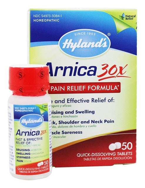 hylands-arnica-pain-relief-formula-30-x-50-quick-dissolve-tablets - Supplements-Natural & Organic Vitamins-Essentials4me