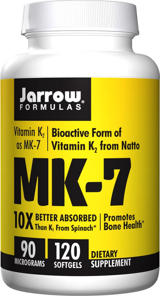 jarrow-formulas-mk-7-90-mcg-120-softgels - Supplements-Natural & Organic Vitamins-Essentials4me