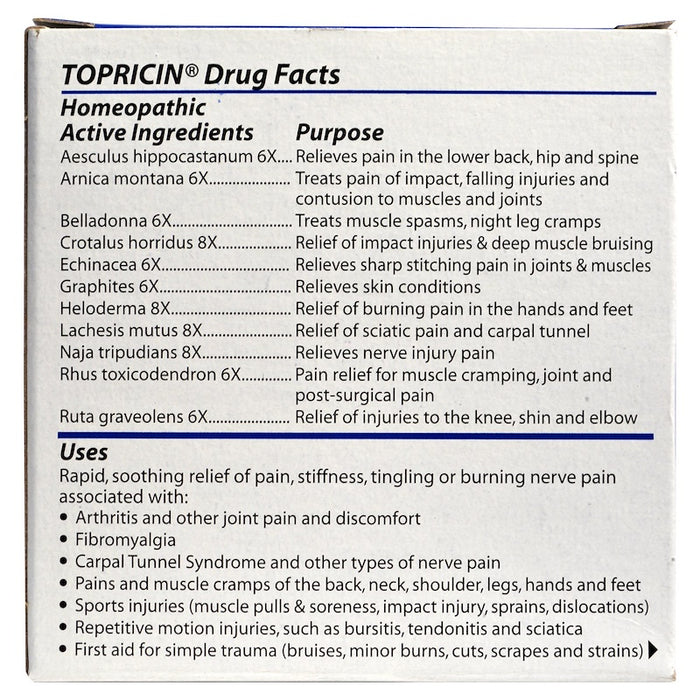 topricin-pain-relief-cream-4-0-oz - Supplements-Natural & Organic Vitamins-Essentials4me