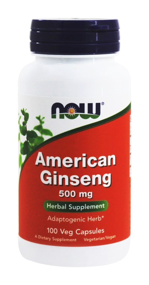 now-foods-american-ginseng-500-mg-100-capsules - Supplements-Natural & Organic Vitamins-Essentials4me