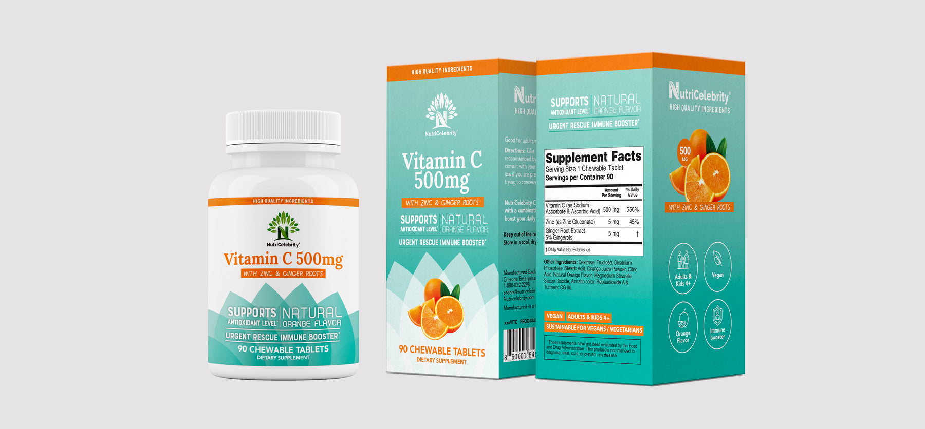 *NEW PRODUCT LAUNCH* Nutricelebrity Vitamin C Chewables