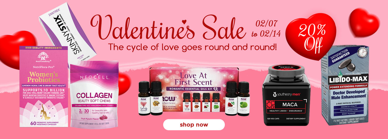 Essentials Oils 20% OFF Valentine's Day