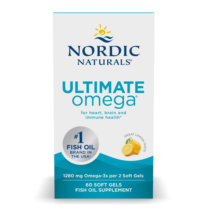Nordic Naturals Ultimate Omega 1280 MG, 60 Softgels