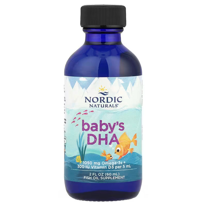 Nordic Naturals Baby's DHA, with Vitamin D3, 2 fl oz (60 ml)