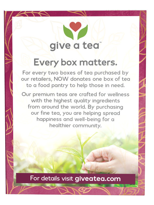 Now Foods, Organic Real Tea, Organically Hip Hibiscus, Caffeine-Free, 24 Tea Bag
