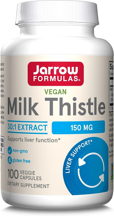 Jarrow Formulas, Standardized Milk Thistle, 150 mg, 100 Veggie Caps