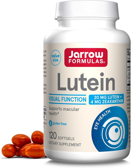 Jarrow Formulas, Lutein, 20 mg, 120 Softgels