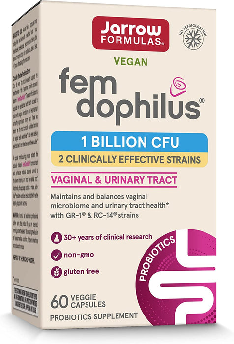 Jarrow Formulas, Fem Dophilus, 1 Billion CFU, 60 Veggie Capsules