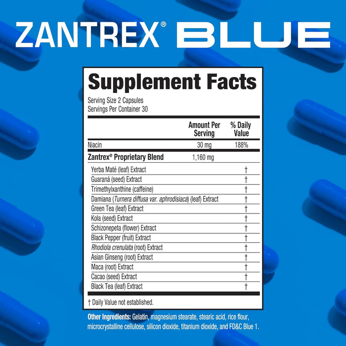 Zantrex Zantrex?? Blue-Maximum Strength Calorie Control??, 84 Capsules
