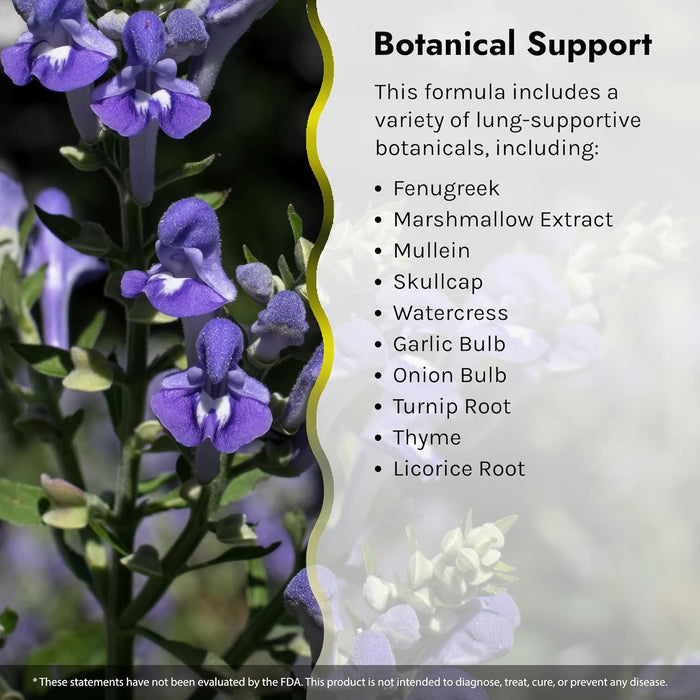 Nature's Secret Respiratory Support & Defense - 60 Tablets - Promotes Healthy Lungs & Bronchial Tract - With NAC, Fenugreek & Marshmallow - 30 Total Servings