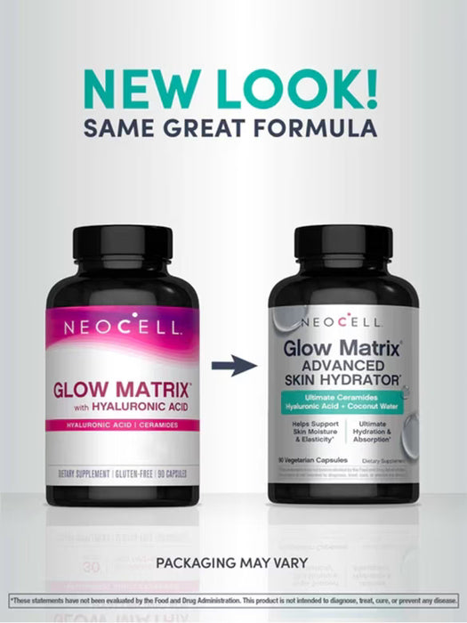 NeoCell - Laboratories Advanced Skin Hydrator Glow Platinum Matrix, 90 Capsules