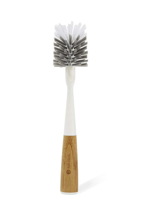 full-circle-clean-reach-bottle-brush-with-replaceable-bristle-brush-head-bamboo-handle-white - Supplements-Natural & Organic Vitamins-Essentials4me