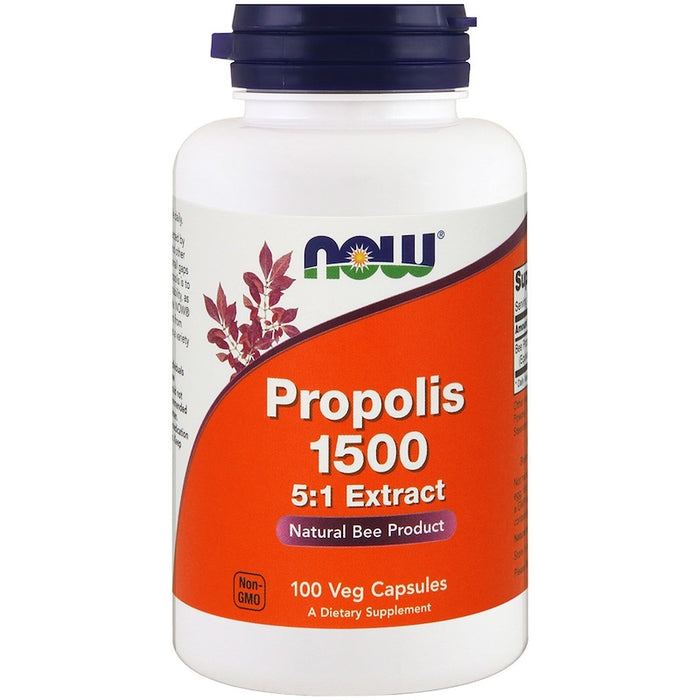 now-foods-propolis-1500-300-mg-100-veg-capsules - Supplements-Natural & Organic Vitamins-Essentials4me