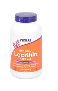 now-foods-non-gmo-lecithin-1200-mg-200-softgels - Supplements-Natural & Organic Vitamins-Essentials4me