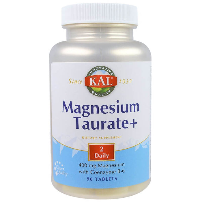 kal-magnesium-taurate-400-mg-90-tablets - Supplements-Natural & Organic Vitamins-Essentials4me