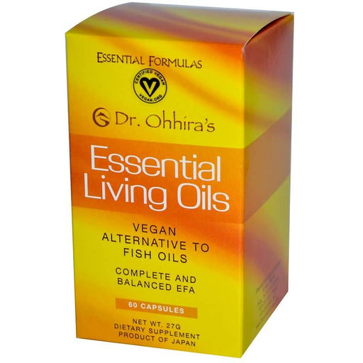 dr-ohhiras-essential-formulas-inc-essential-living-oils-60-capsules - Supplements-Natural & Organic Vitamins-Essentials4me