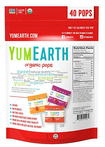 yummy-earth-organics-lollipops-assorted-flavors-8-5-oz - Supplements-Natural & Organic Vitamins-Essentials4me