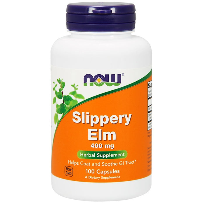 now-foods-slippery-elm-400-mg-100-capsules - Supplements-Natural & Organic Vitamins-Essentials4me