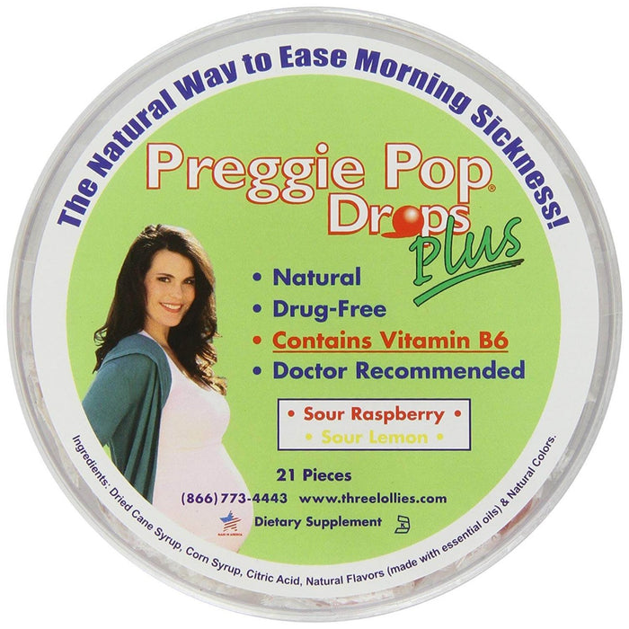 three-lollies-preggie-pop-drops-plus-with-vitamin-b6-for-morning-sickness-relief-21-drops - Supplements-Natural & Organic Vitamins-Essentials4me
