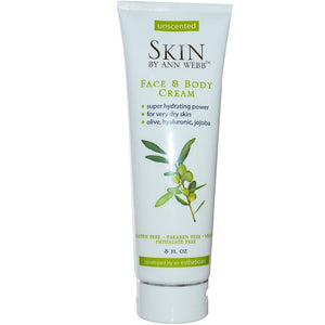 skin-by-ann-webb-face-body-cream-unscented-8-fl-oz - Supplements-Natural & Organic Vitamins-Essentials4me