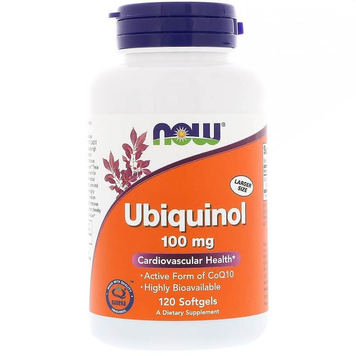 now-foods-ubiquinol-100-mg-120-softgels - Supplements-Natural & Organic Vitamins-Essentials4me