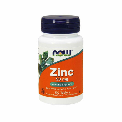 now-foods-zinc-50-mg-100-tablets - Supplements-Natural & Organic Vitamins-Essentials4me