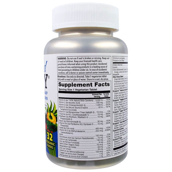 kal-enhanced-energy-teen-memory-concentration-blend-60-vegetarian-tablets - Supplements-Natural & Organic Vitamins-Essentials4me