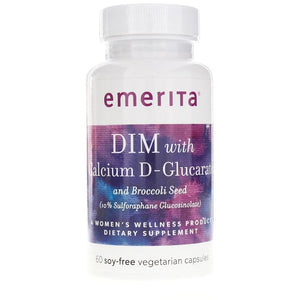 emerita-dim-formula-with-calcium-d-glucarate-60-vegetarian-capsules - Supplements-Natural & Organic Vitamins-Essentials4me