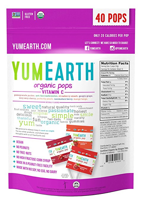 yummy-earth-organics-vitamin-c-pops-8-5-oz - Supplements-Natural & Organic Vitamins-Essentials4me