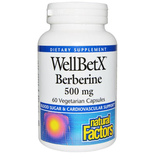 natural-factors-wellbetx-berberine-500-mg-60-vegetarian-capsules - Supplements-Natural & Organic Vitamins-Essentials4me
