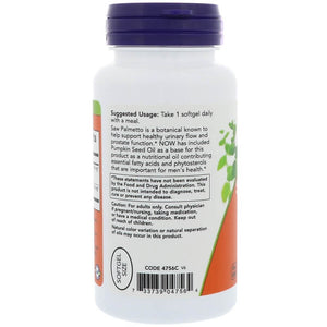 now-foods-saw-palmetto-extract-320-mg-90-veggie-softgels - Supplements-Natural & Organic Vitamins-Essentials4me