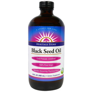 heritage-store-black-seed-oil-16-fl-oz-480-ml - Supplements-Natural & Organic Vitamins-Essentials4me