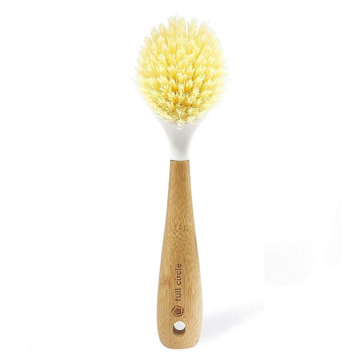 full-circle-be-good-kitchen-dish-brush-with-bamboo-handle-white - Supplements-Natural & Organic Vitamins-Essentials4me