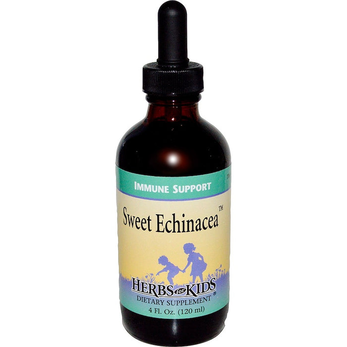 herbs-for-kids-sweet-echinacea-4-fl-oz-120-ml - Supplements-Natural & Organic Vitamins-Essentials4me