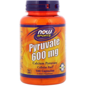 now-foods-pyruvate-600-mg-100-capsules - Supplements-Natural & Organic Vitamins-Essentials4me