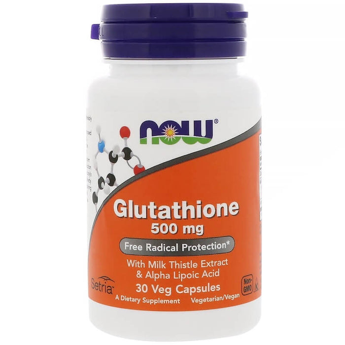 now-foods-glutathione-500-mg-30-veg-capsules - Supplements-Natural & Organic Vitamins-Essentials4me