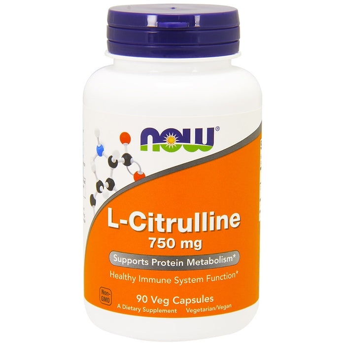 now-foods-l-citrulline-750-mg-90-veg-capsules - Supplements-Natural & Organic Vitamins-Essentials4me