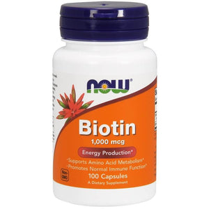 now-foods-biotin-1000-mcg-100-capsules - Supplements-Natural & Organic Vitamins-Essentials4me