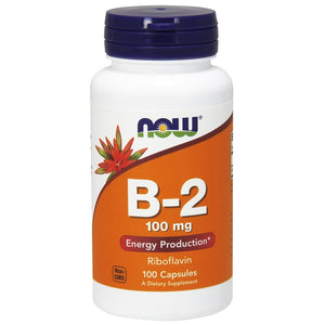 now-foods-b-2-100-mg-100-capsules - Supplements-Natural & Organic Vitamins-Essentials4me