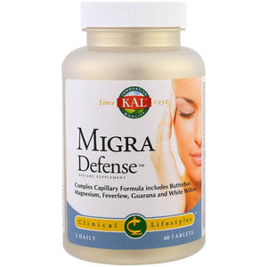 kal-migradefense-60-tablets - Supplements-Natural & Organic Vitamins-Essentials4me