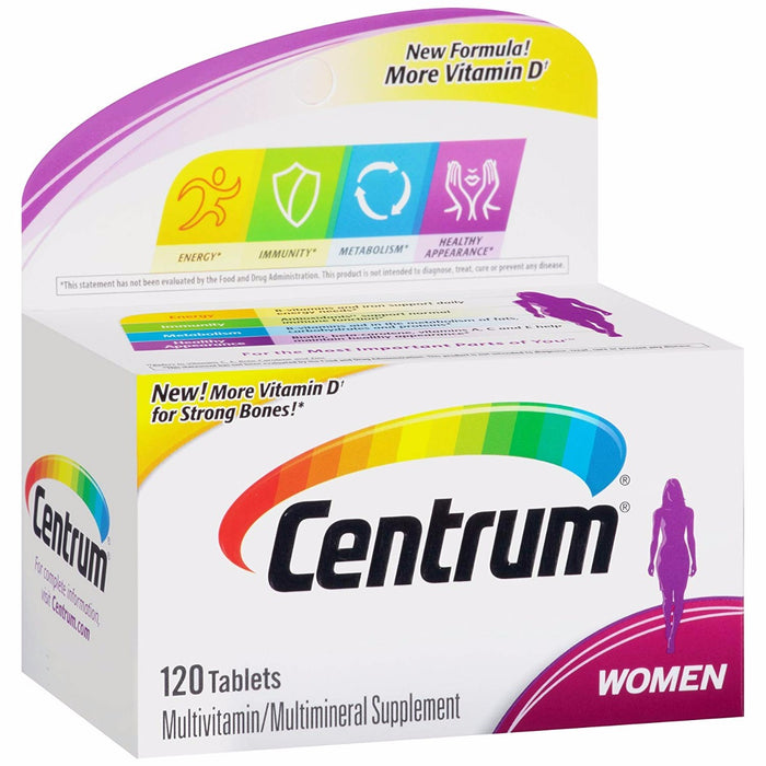 centrum-women-multivitamin-multimineral-supplement-tablet-vitamin-d3-120-count - Supplements-Natural & Organic Vitamins-Essentials4me
