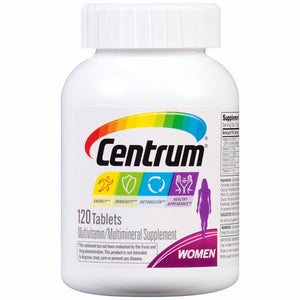 centrum-women-multivitamin-multimineral-supplement-tablet-vitamin-d3-120-count - Supplements-Natural & Organic Vitamins-Essentials4me