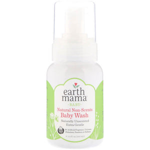 earth-mama-baby-natural-non-scents-baby-wash-unscented-5-3-fl-oz-160-ml - Supplements-Natural & Organic Vitamins-Essentials4me