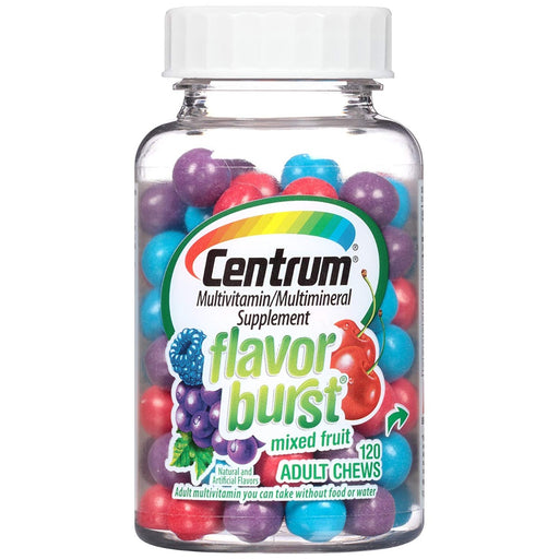 centrum-flavor-brust-multivitamin-multimineral-supplement-120-adult-chews - Supplements-Natural & Organic Vitamins-Essentials4me