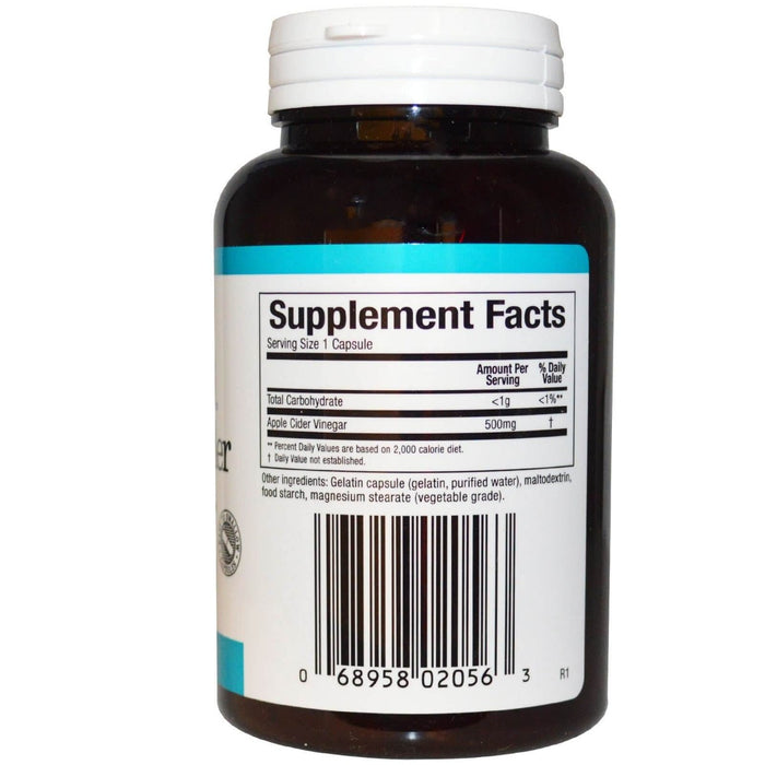 natural-factors-apple-cider-vinegar-500-mg-180-capsules - Supplements-Natural & Organic Vitamins-Essentials4me